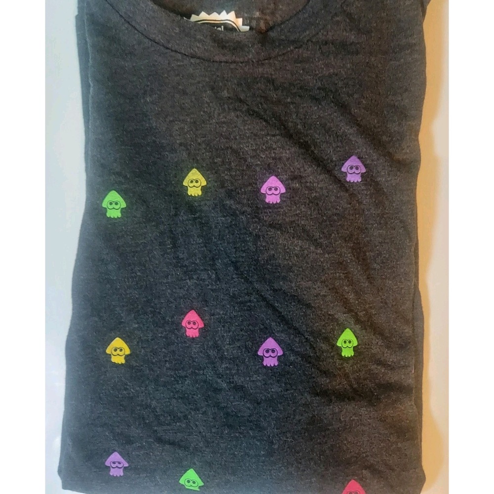 Nintendo T Shirt‎ Adult Gray Graphics 118394